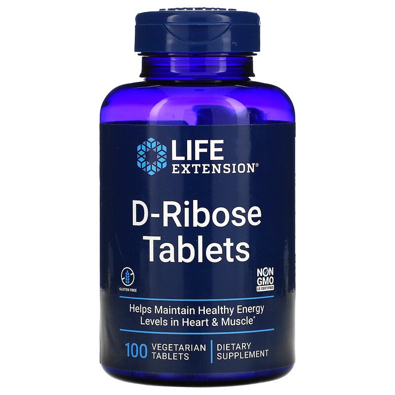 D-Ribose Tablets 100 Vegetarian Tablets Best Price