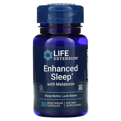 Enhanced Natural Sleep with Melatonin 30 Capsules Best Price