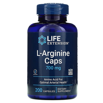 L-Arginine Caps 700 mg 200 Vegetarian Capsules Best Price
