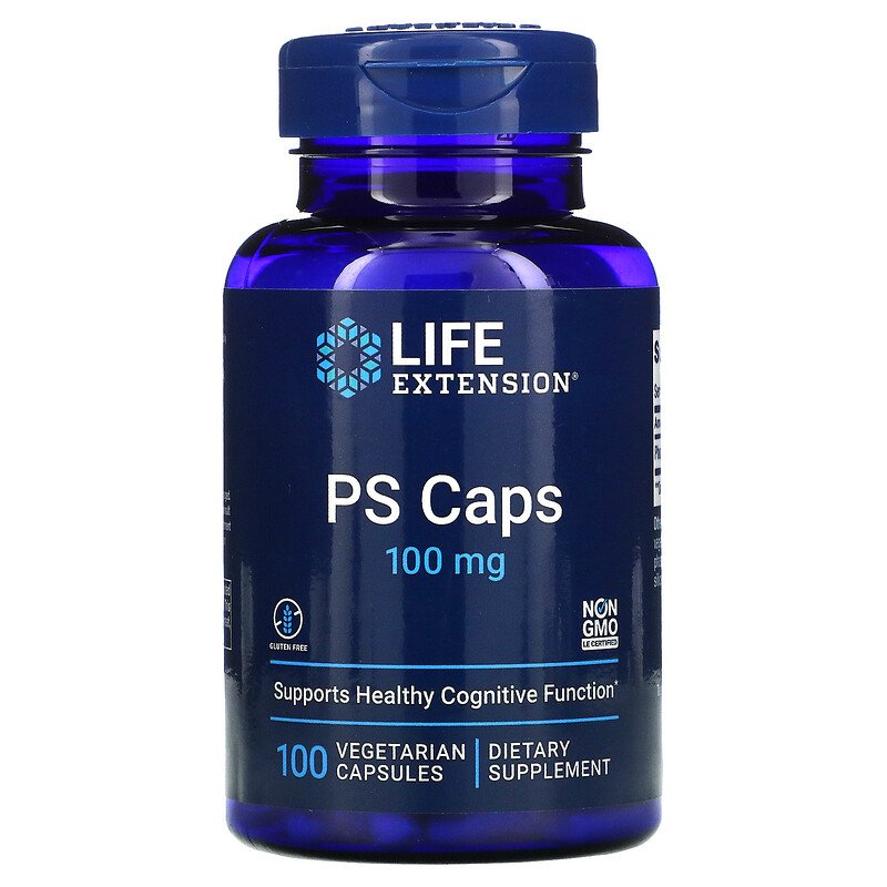 PS Caps 100 mg 100 Vegetarian Capsules  Best Price