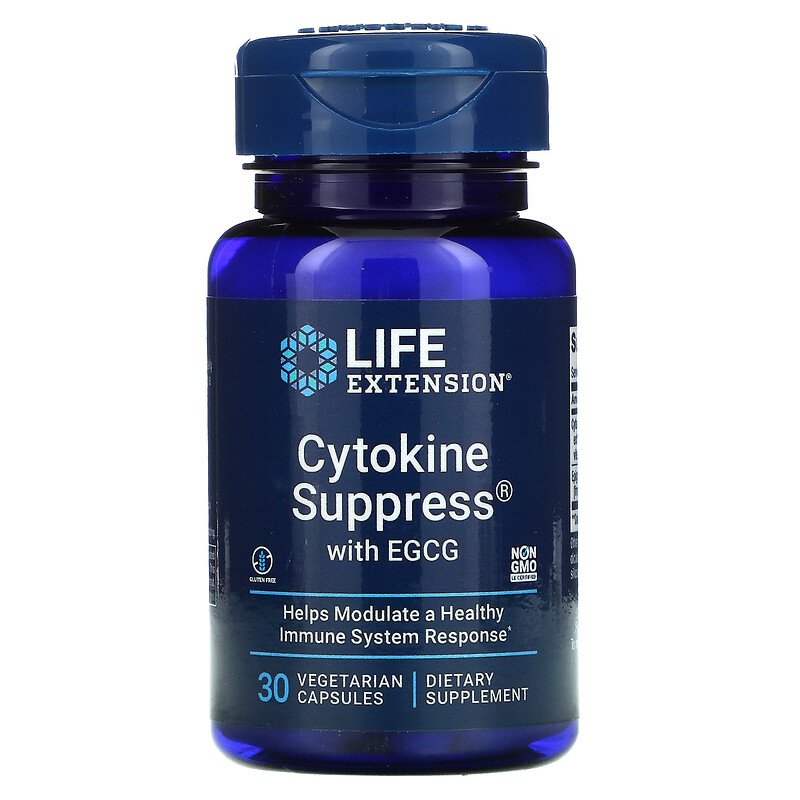 Cytokine Suppress with EGCG 30 Vege Caps by Life Extension best price
