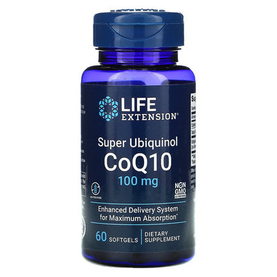 Super Ubiquinol CoQ10 100 mg 60 Sgels by Life Extension best price