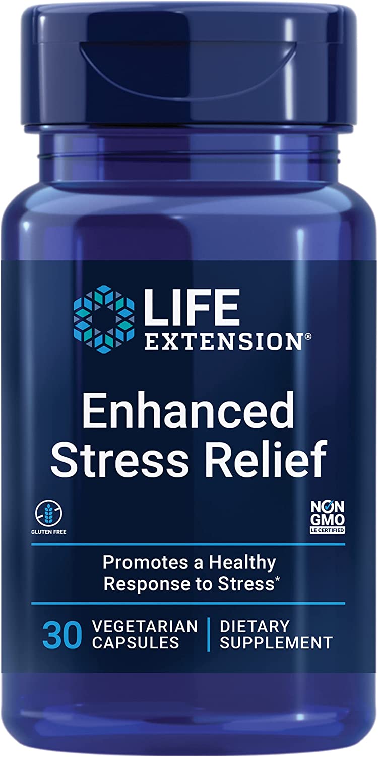 Enhanced Stress Relief 30 Vegetarian Capsules