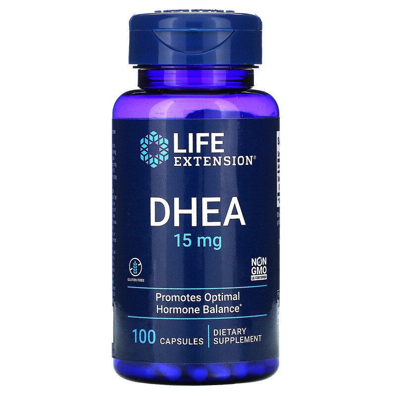 DHEA 15 mg 100 Capsules