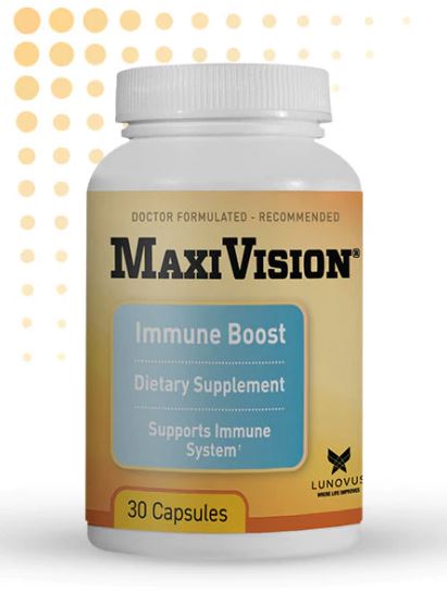 Maxivision Immune Boost 30 Capsules by Lunovus