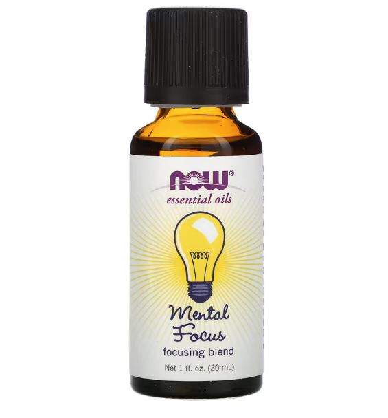 Mental Focus - Essential Oils - 1 fl oz (30 ml) by NOW