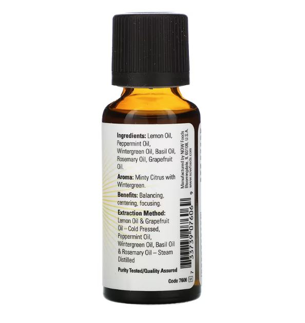 Mental Focus - Essential Oils - 1 fl oz (30 ml) by NOW