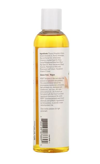 Tranquil Rose Massage Oil 8 fl oz (237 ml) by NOW