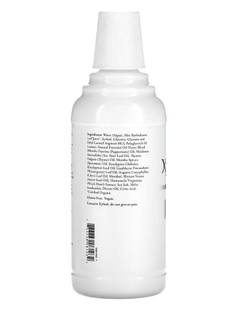 Xyli-White Mouthwash, Fluoride-Free, Neem & Tea Tree with Mint, 16 fl oz (473 ml) by NOW