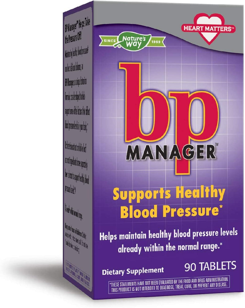 BP Manager 90 Tablets by Nature&
