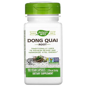 Dong Quai Root 565 mg 100 Vegetarian Capsules by Nature&
