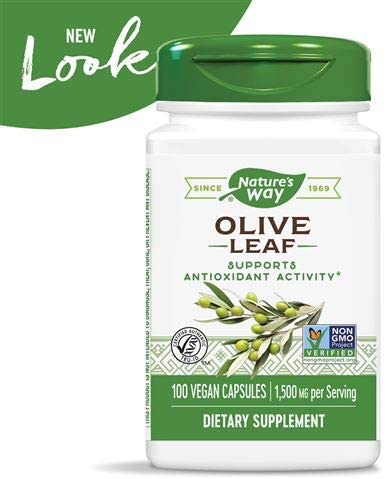 Olive Leaf 500 mg 100 Vegetarian Capsules