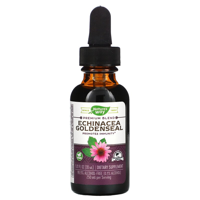 Echinacea Goldenseal 1.01 fl oz (30 ml) by Nature&