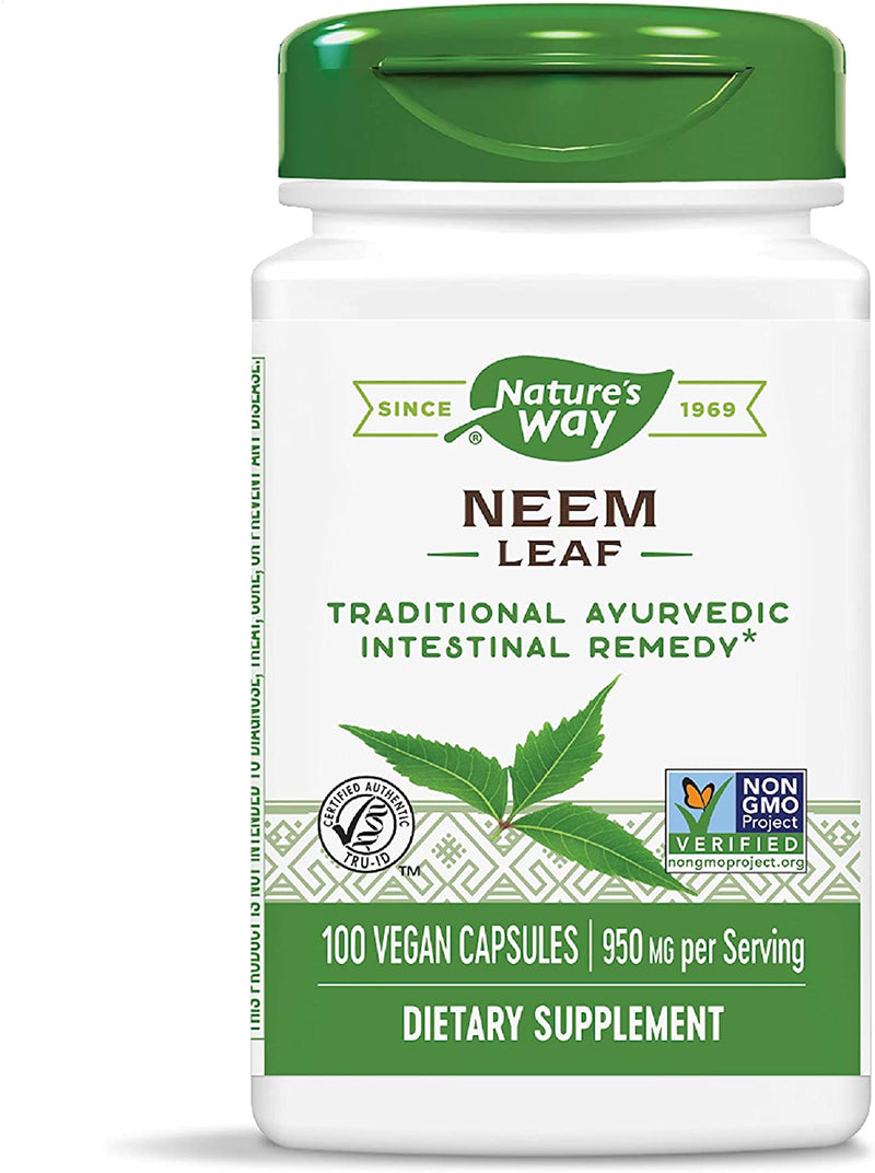 Neem Leaf 475 mg 100 Vegetarian Capsules