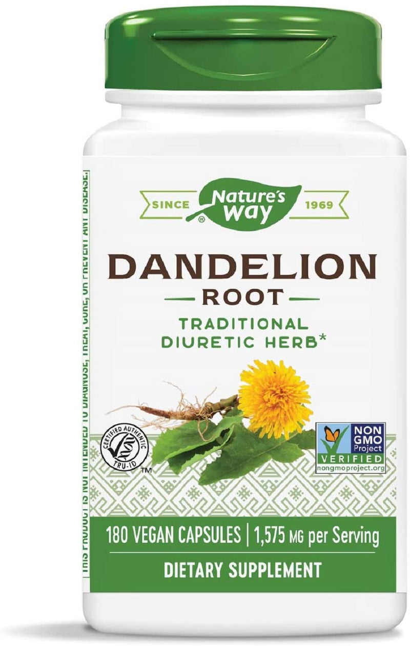 Dandelion Root 525 mg 180 Vegetarian Capsules