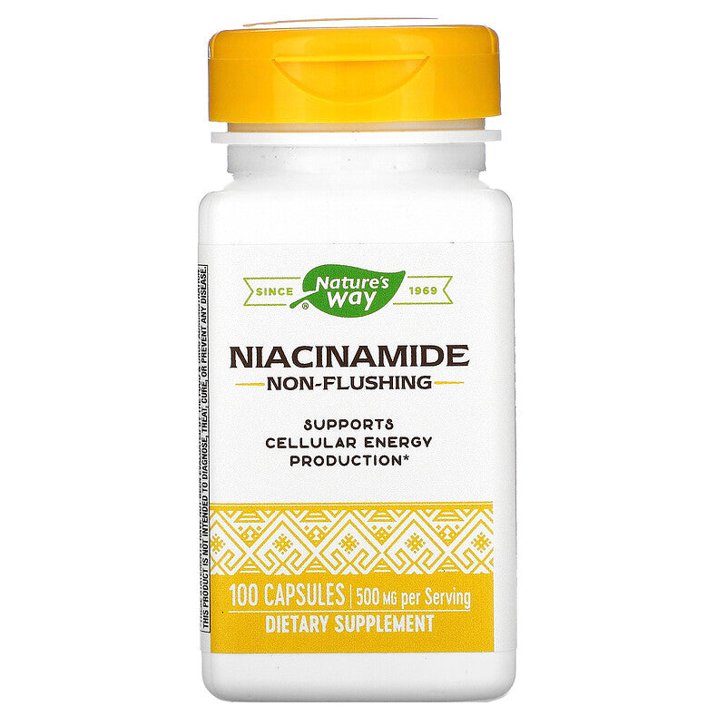 Niacinamide 500 mg 100 Capsules by Nature&