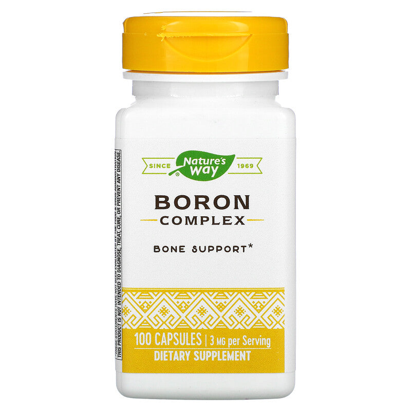 Boron Complex 3 mg 100 Capsules by Nature&