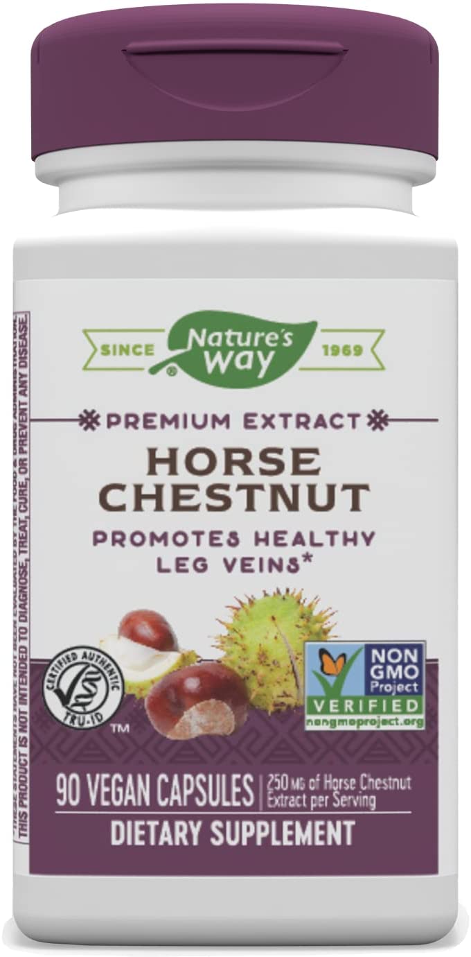 Horse Chestnut Standardized 90 Vegetarian Capsules