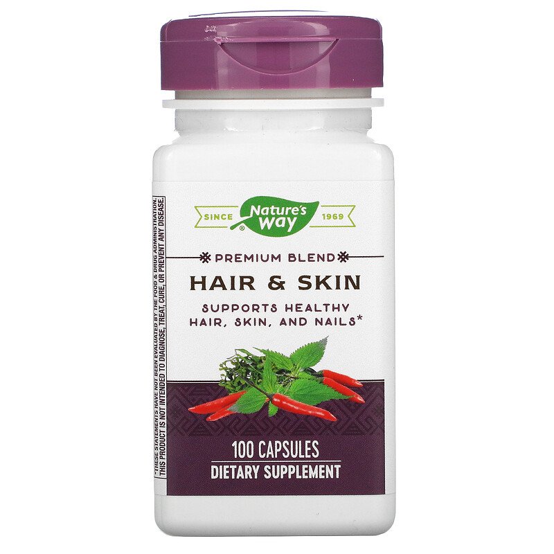 Hair & Skin with MSM and Glucosamine 100 Capsules by Nature&
