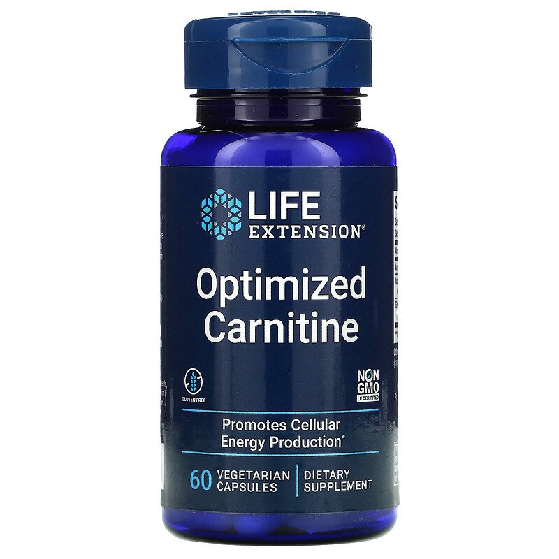 Optimized Carnitine 60 Vegetarian Capsules