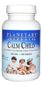 Calm Child 432 mg 150 Tabs, by Planetary Herbals