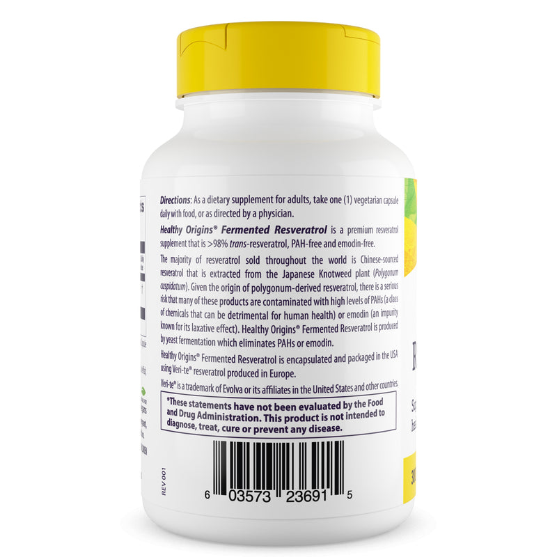 Active Trans Resveratrol 300 mg 60 Vcaps by Healthy Origins best price