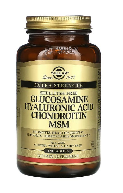 Glucosamine Hyaluronic Acid Chondroitin MSM 120 Tablets