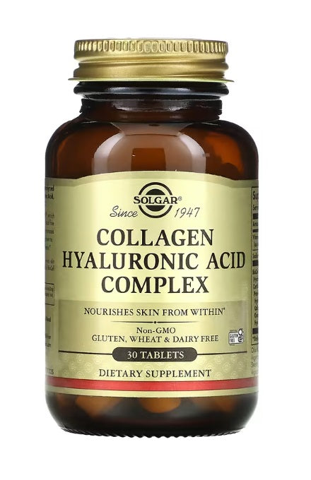 Collagen Hyaluronic Acid Complex 30 Tablets