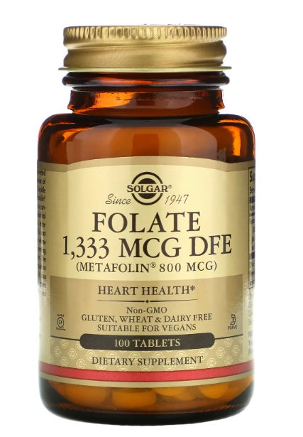 Folate 800 mcg 100 Tablets