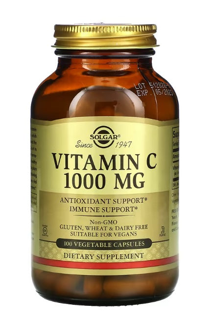 Vitamin C 1,000 mg 100 Vegetable Capsules