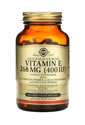 Naturally Sourced Vitamin E 268 mg 400 IU 100 Vegetarian Softgels