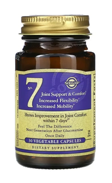 No. 7 Joint Support & Comfort 30 Vegetable Capsules