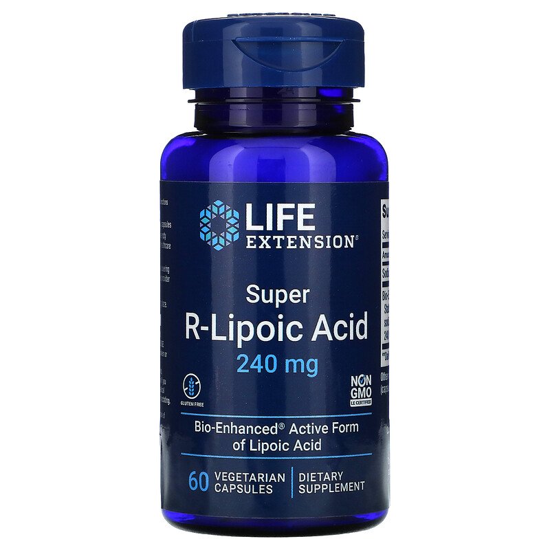 Super R-Lipoic Acid 300 mg 60 Vegetarian Capsules