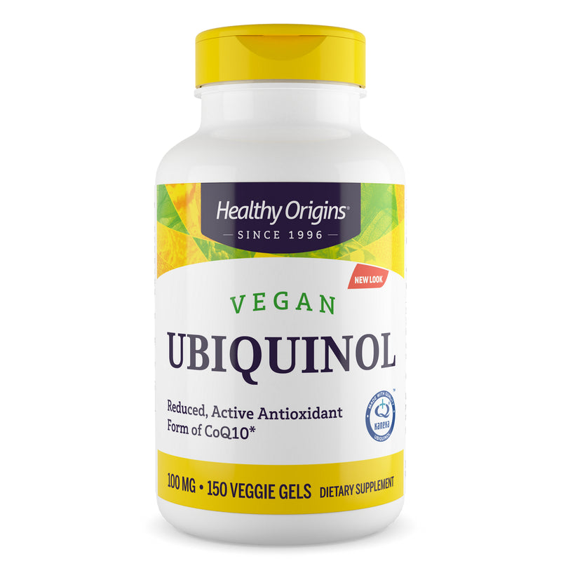 Vegan Ubiquinol 100 mg 150 Veggie Gels by Healthy Origins best price