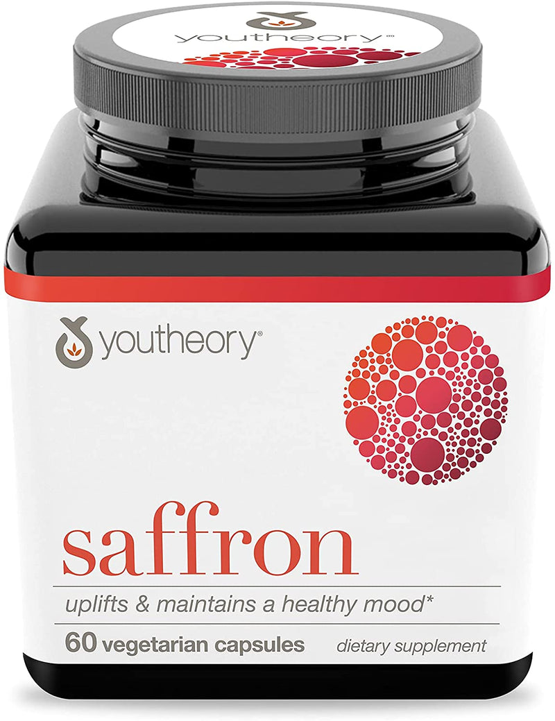 Saffron Advanced with Rhodiola- 60 Vegetarian Capsules by youtheory