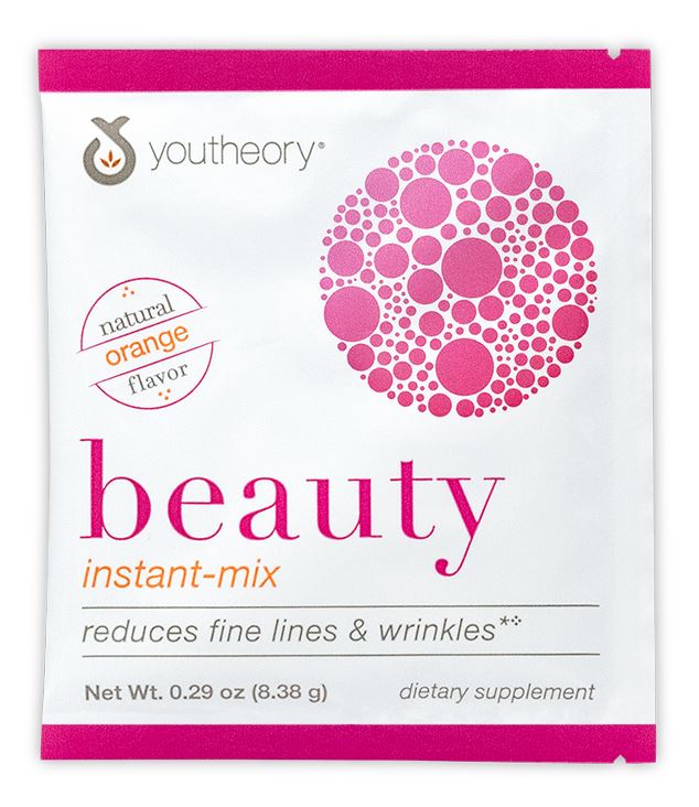 Beauty Instant-Mix Packets (Orange) - 15 Packets by youtheory