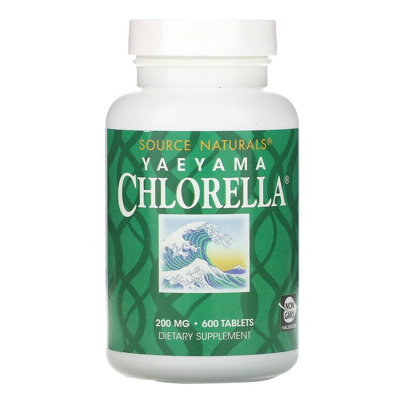Yaeyama Chlorella 200 mg 600 Tablets