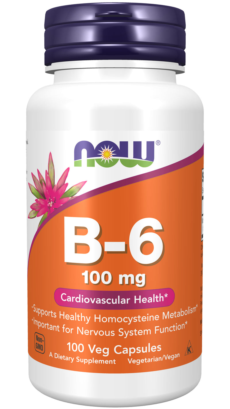 B-6 100 mg 100 Capsules