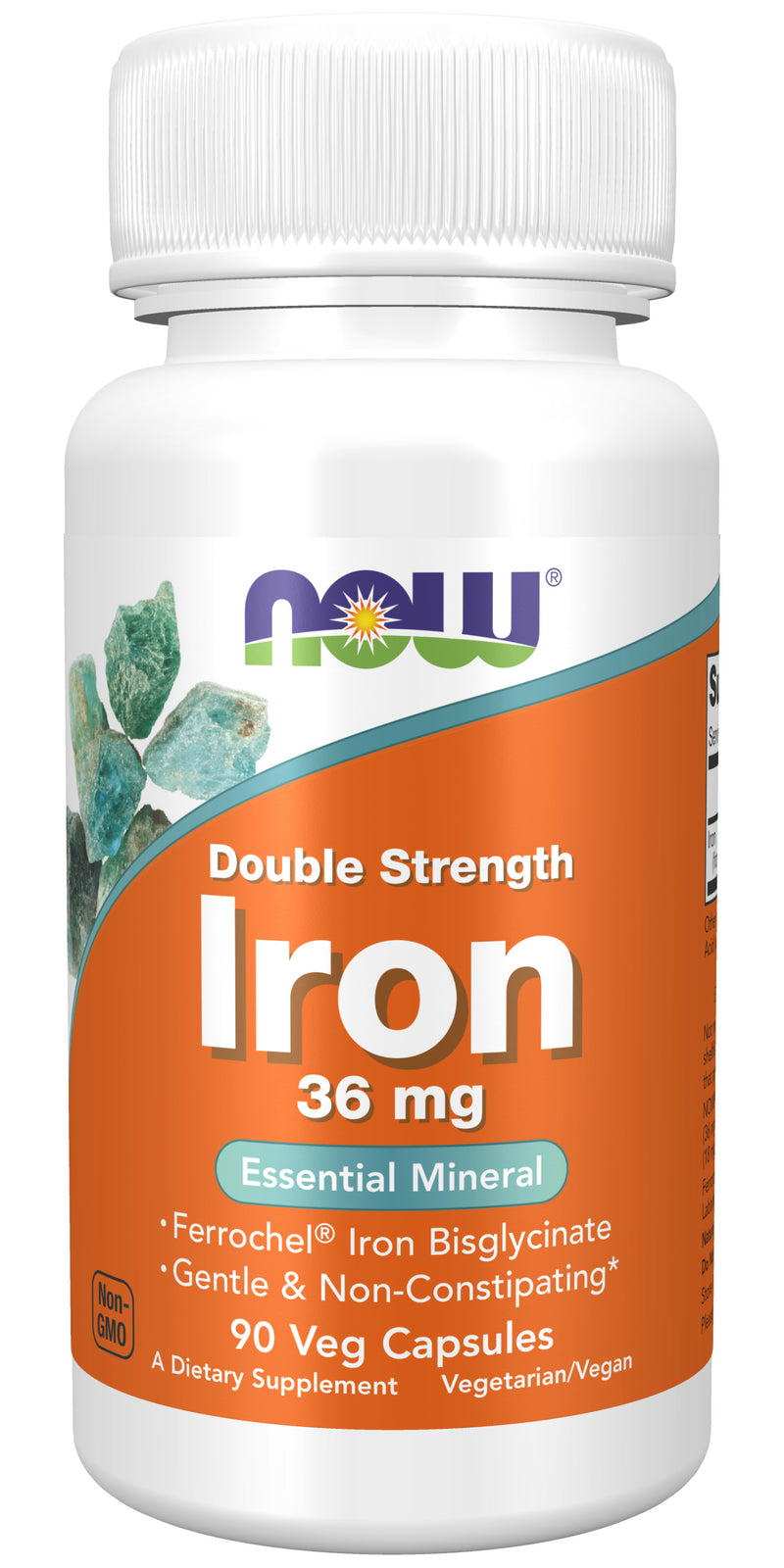 Iron Double Strength 36 mg 90 Veg Capsules