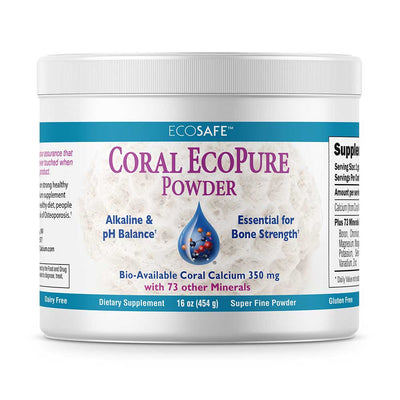 EcoPure Coral Powder 16 oz (454 g) by Coral Calcium best price