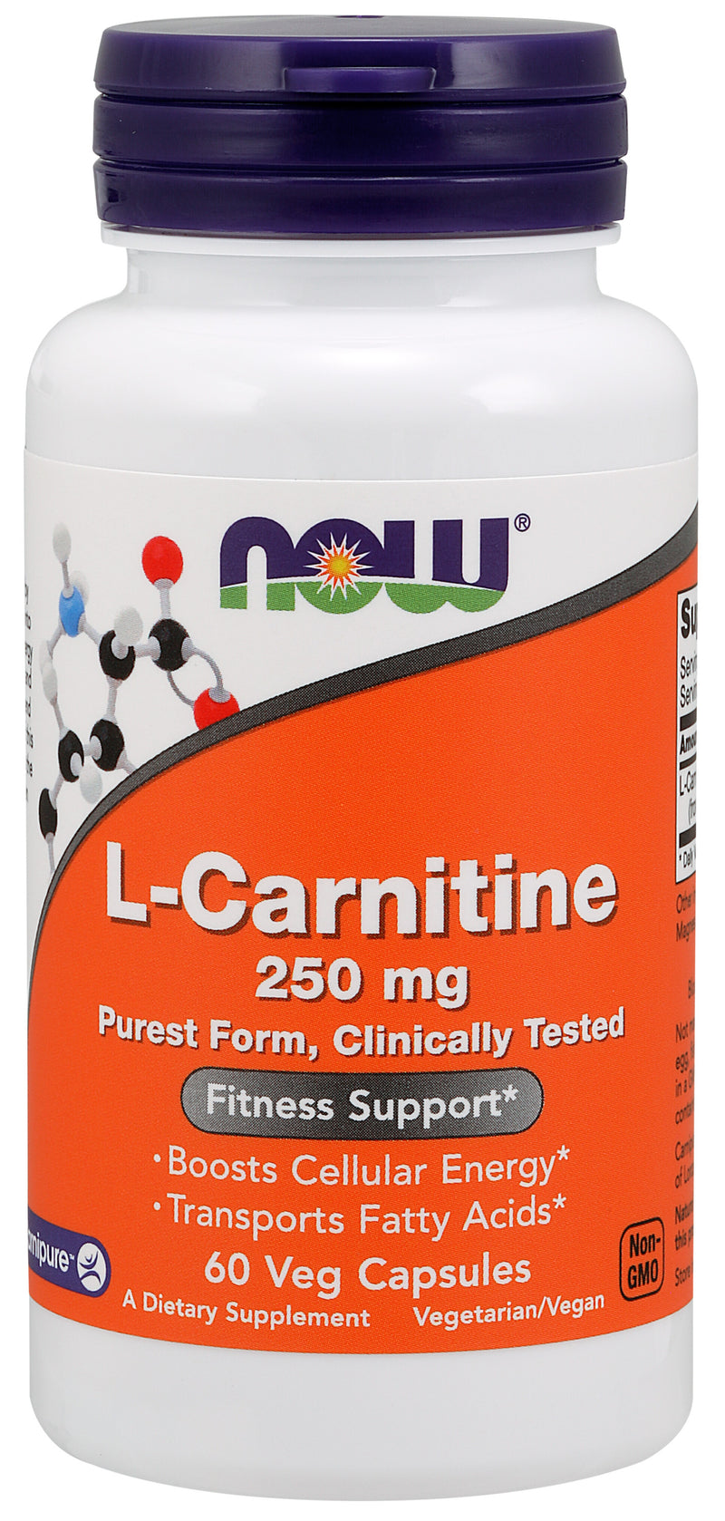 L-Carnitine 250 mg 60 Capsules