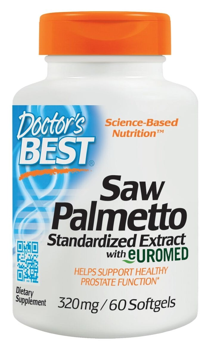 Saw Palmetto Standardized Extract 320 mg 60 Softgels