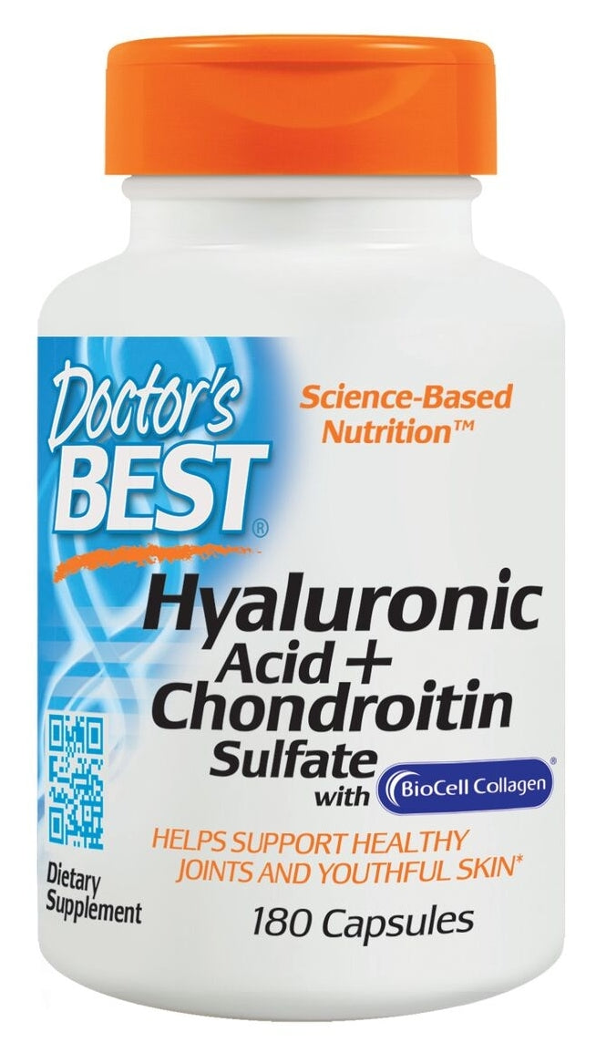 Hyaluronic Acid + Chondroitin Sulfate 180 Capsules