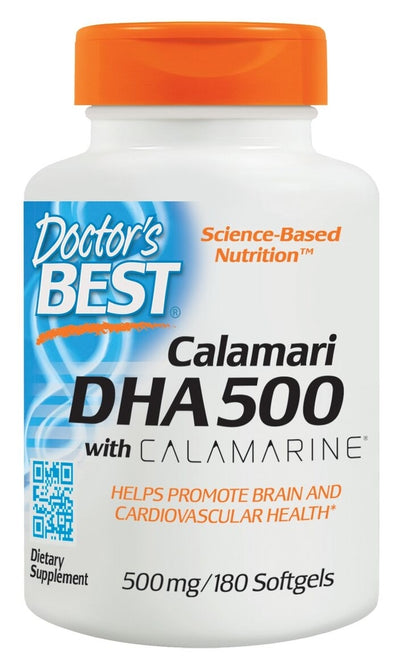 Calamari DHA 500 mg 180 Softgels