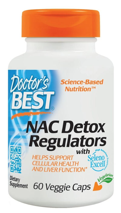 NAC Detox Regulators with Seleno Excell 60 Veggie Caps
