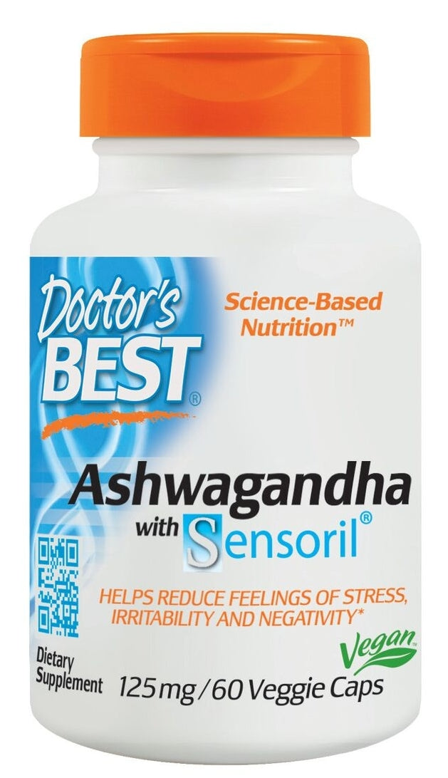 Ashwagandha with Sensoril 125 mg 60 Veggie Caps