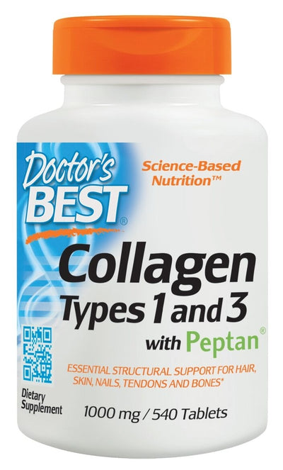 Collagen Types 1 & 3 1000 mg 540 Tablets