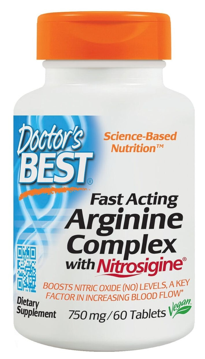 Fast Acting Arginine Complex with Nitrosigine 750 mg 60 Tablets