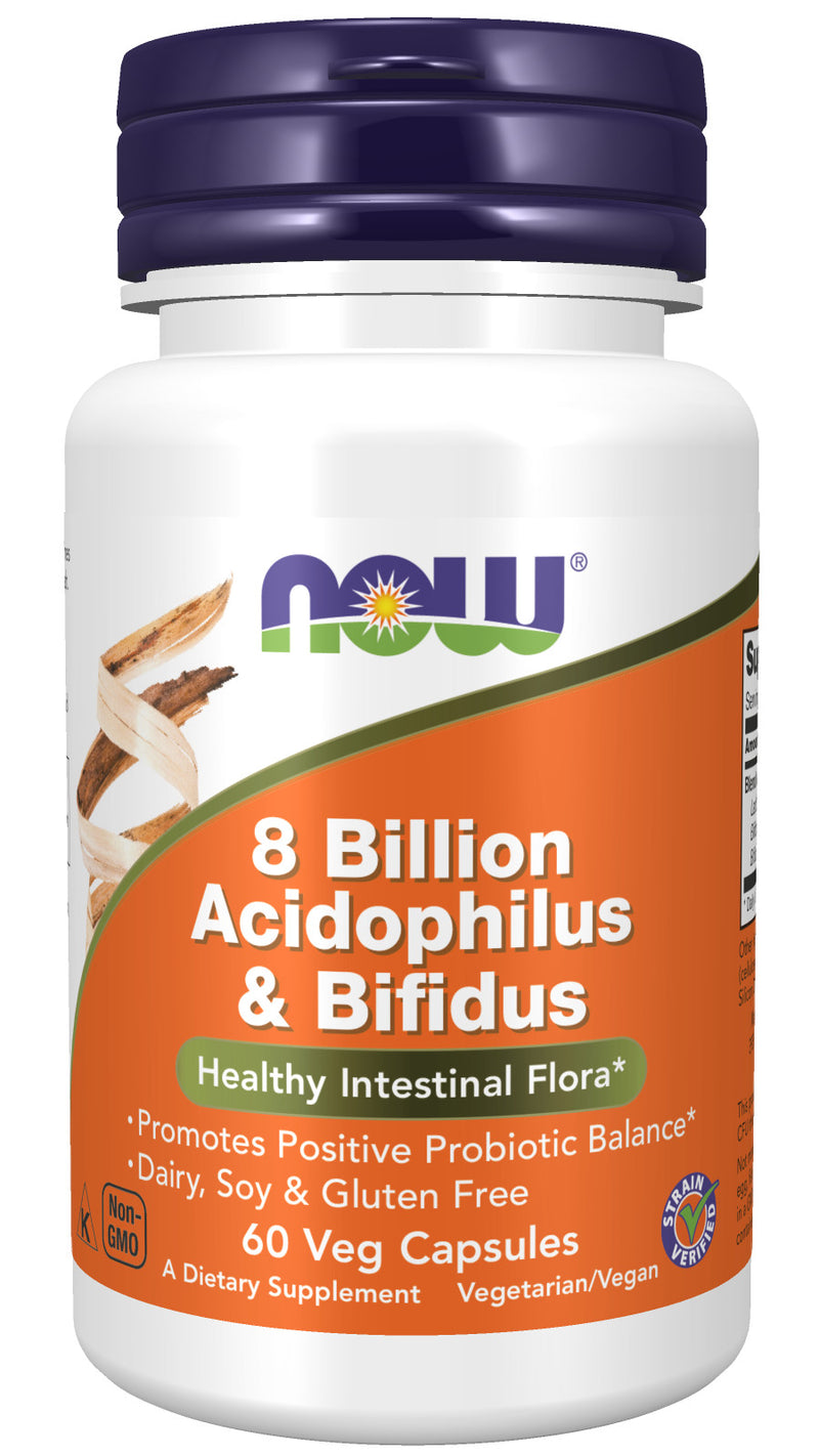 Acidophilus and Bifidus 8 Billion 60 Veg Capsules