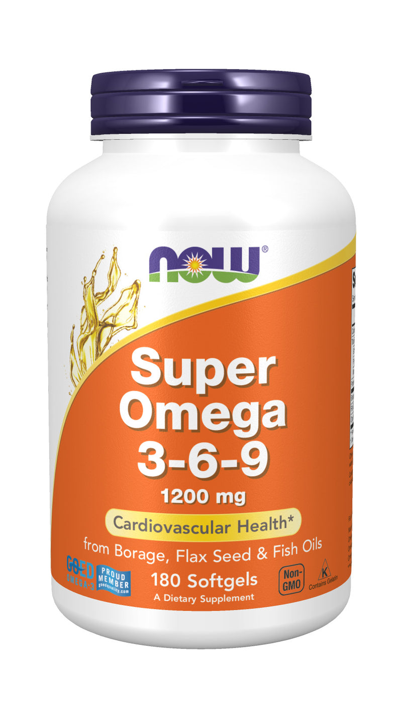Super Omega 3-6-9 1200 mg 180 Softgels